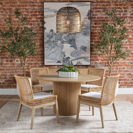 Table à manger ronde Belfast 54