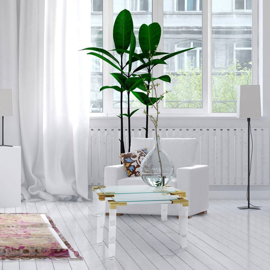 Ensemble de table en acrylique Johanson S/2