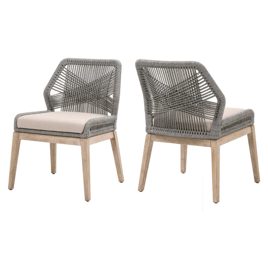 Chaise de salle à manger Loom, lot de 2