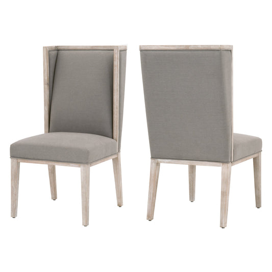 Fauteuil à oreilles Martin, lot de 2