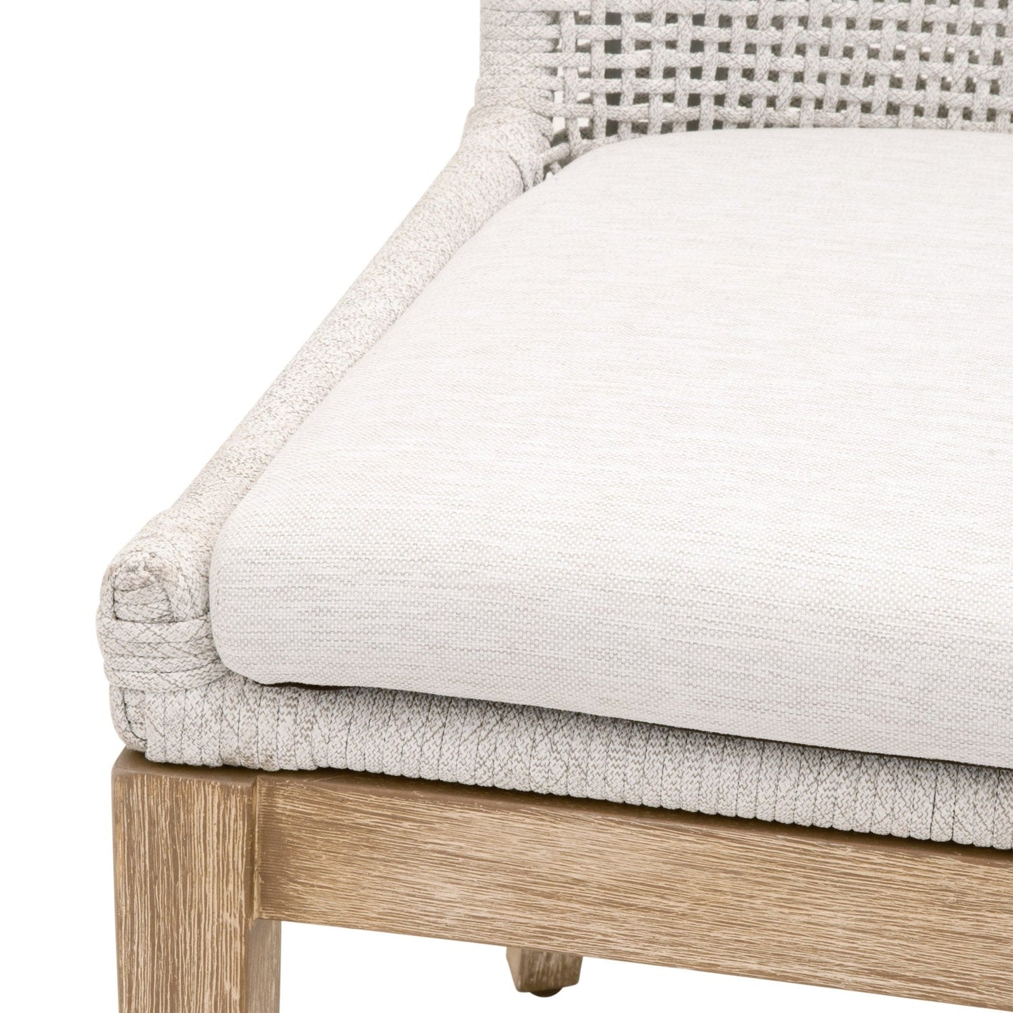 Chaise de salle à manger en maille, lot de 2