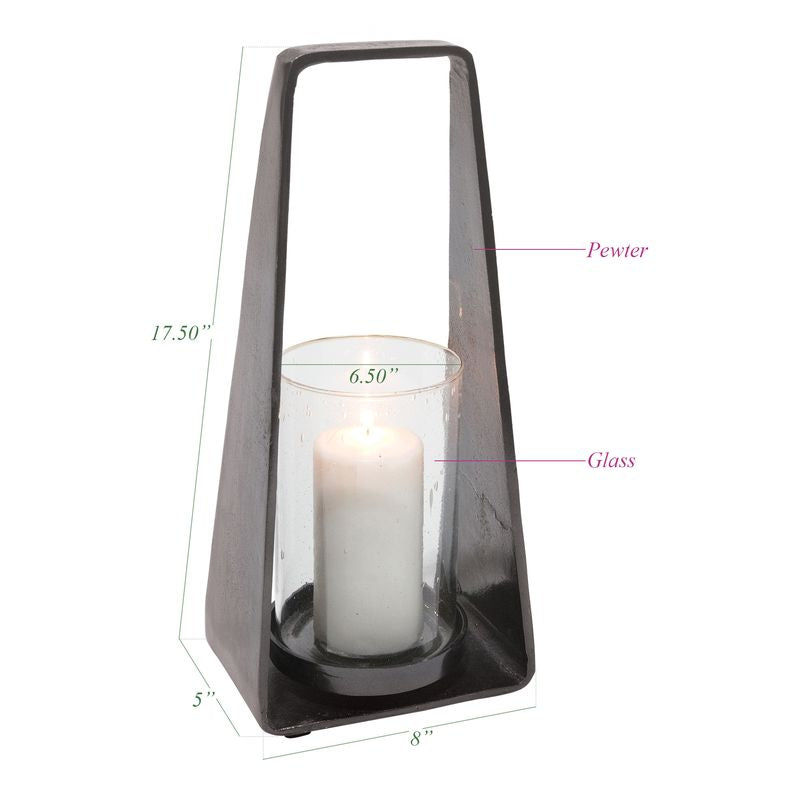 Lanterne Prudential – Étain foncé