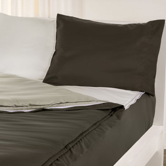 Parure de lit de luxe avec fermeture éclair Siscovers Pewter Bunkie