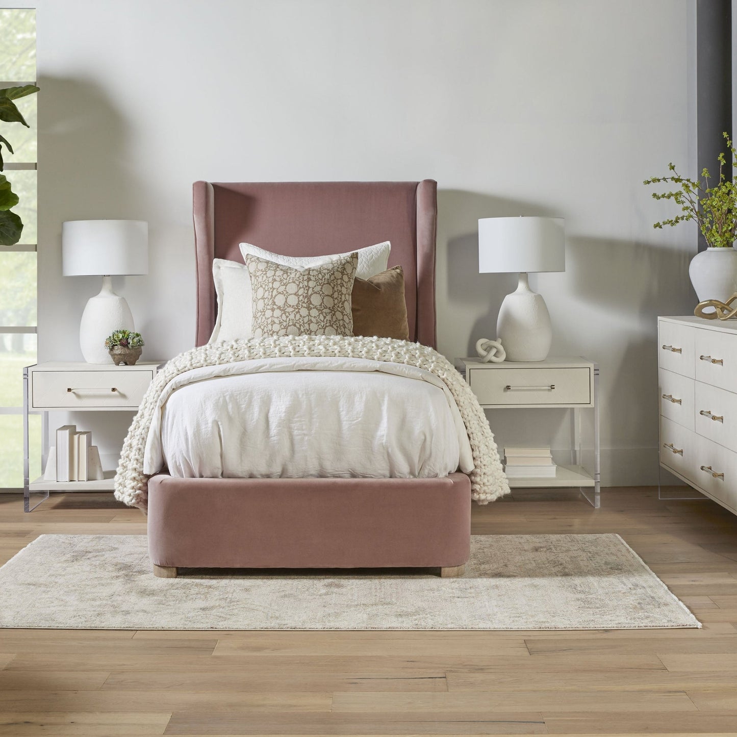 Commode double 6 tiroirs Sonia Shagreen