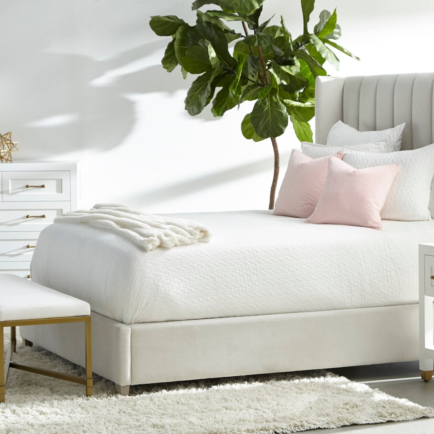 Table de chevet Stella à 1 tiroir