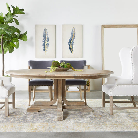 Table à manger ronde extensible Torrey 60