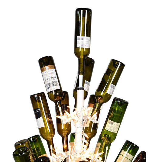 Bouteille de vin blanc artificiel Vickerman DuraL 600 cl 6,5 pi x 46 po. Capacité : 121 bouteilles.