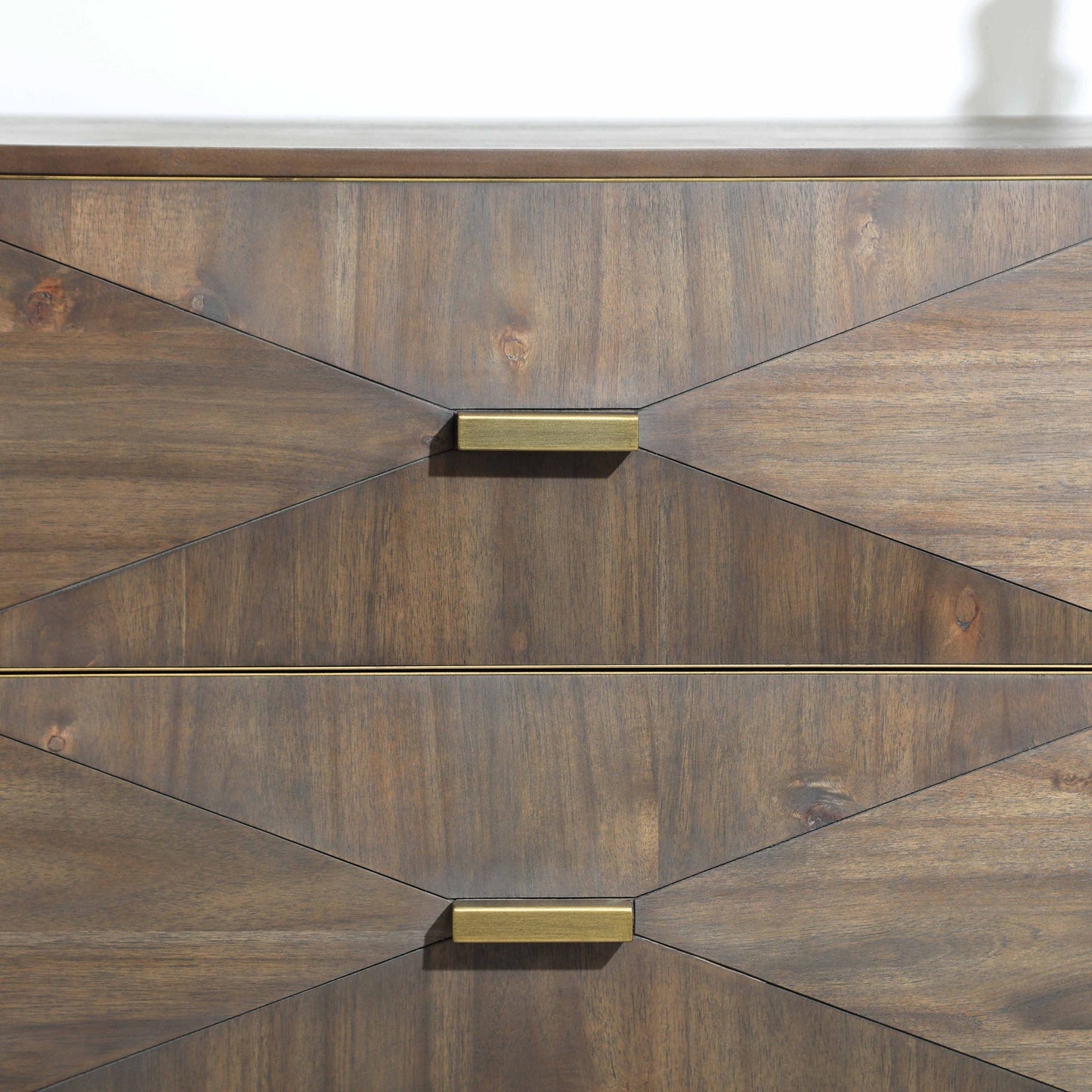 Commode double Wynn à 6 tiroirs