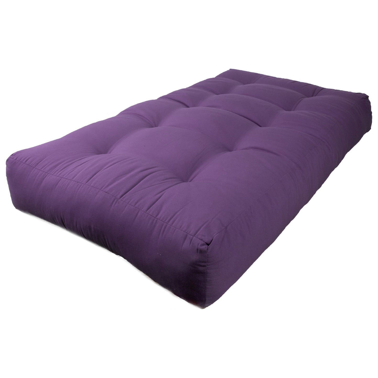 Matelas futon en sergé de 10 pouces d'épaisseur (simple, double ou grand lit)