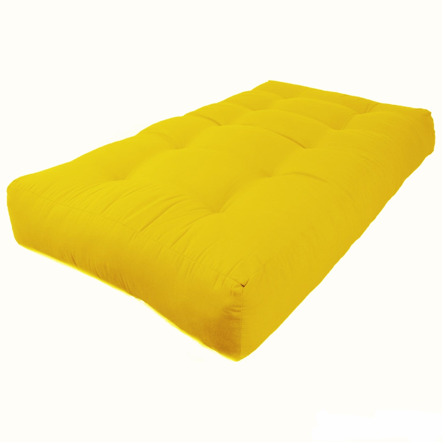 Matelas futon en sergé de 10 pouces d'épaisseur (simple, double ou grand lit)