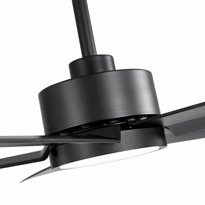 Ventilateur de plafond LED Breezary 65/52/42 à 5 pales avec kit d'éclairage et télécommande