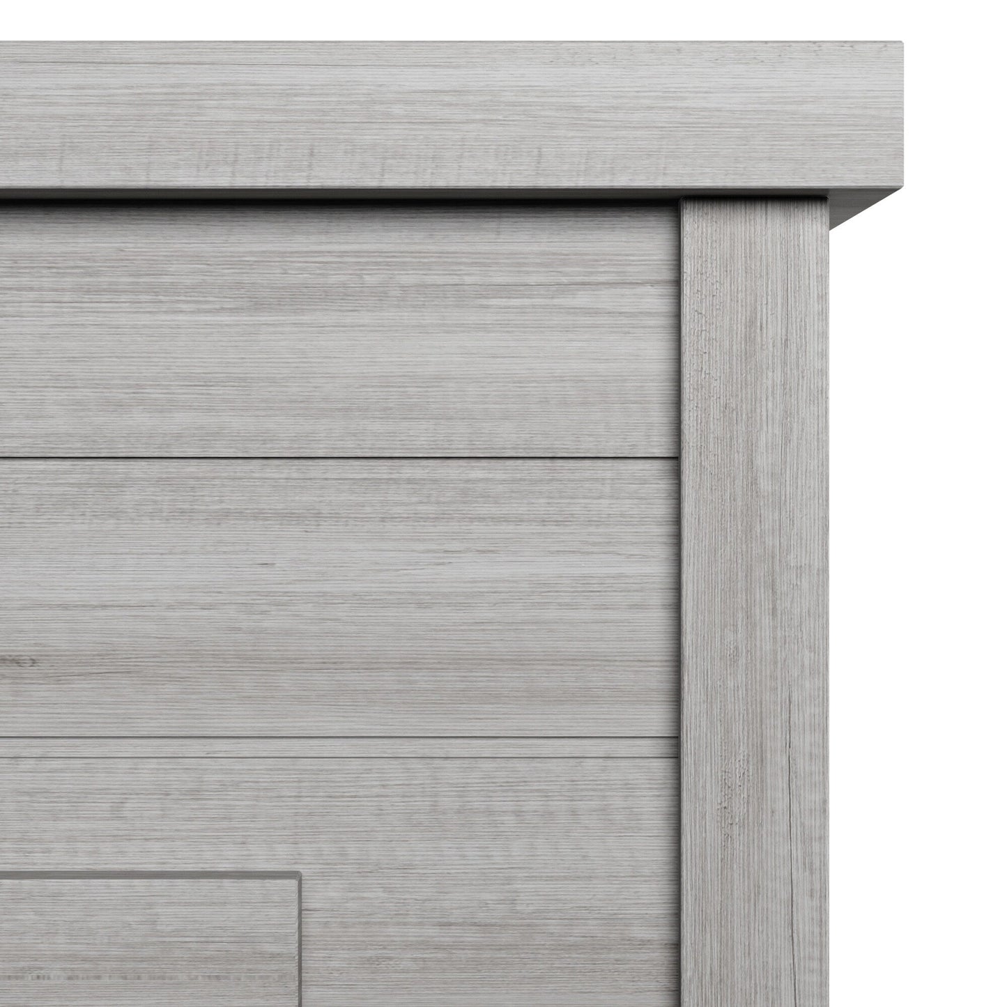 52 Manteau mural à clin avec insert de cheminée 3D