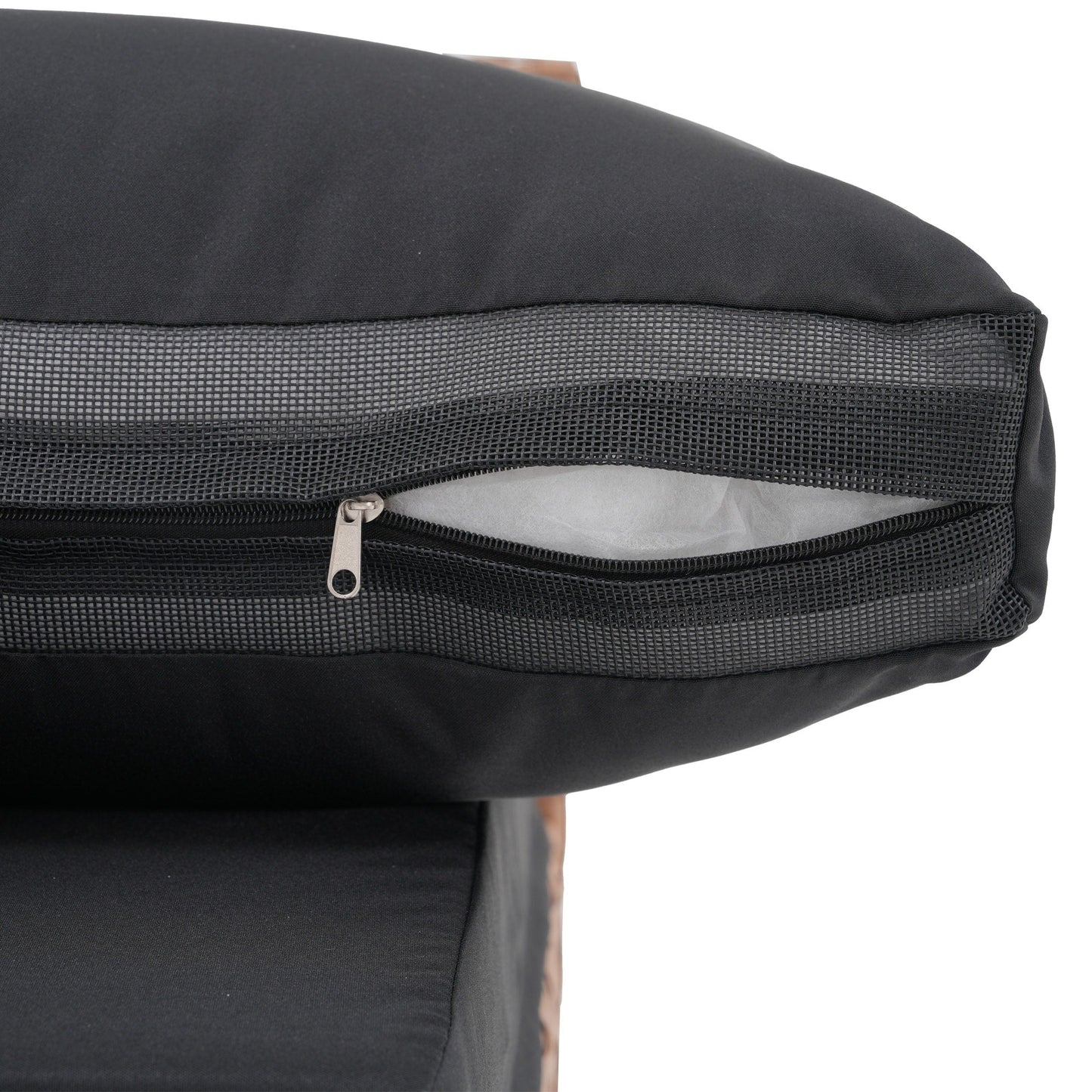 Ensemble de sièges d'extérieur sectionnels pour 6 personnes avec coussins