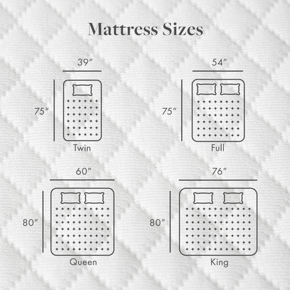 Matelas en mousse à mémoire de forme gel de qualité supérieure SoftNest Rejuv Collection de 6 pouces