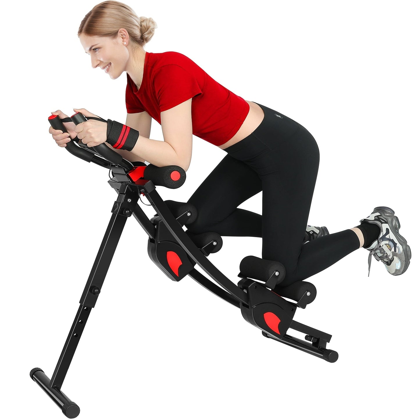 Appareil abdominal pliable pour exercices abdominaux à domicile