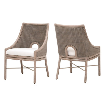 Chaise de salle à manger Adamo, lot de 2