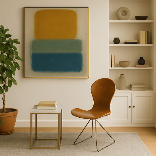 Chaise en cuir Armstrong