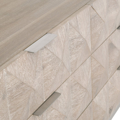 Commode double à 6 tiroirs Atlas