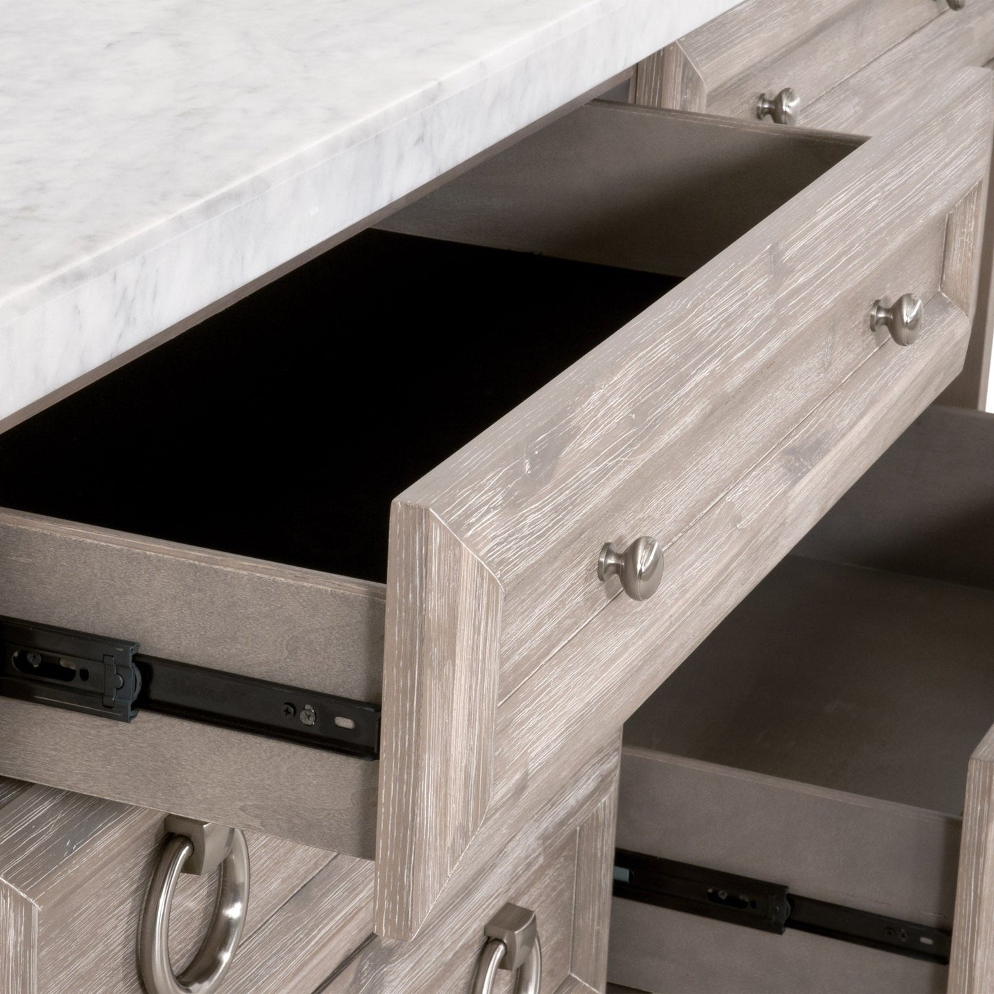 Commode double à 6 tiroirs Azure Carrera