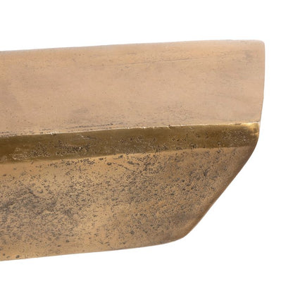 Étagère murale Biden – Moyenne, or antique