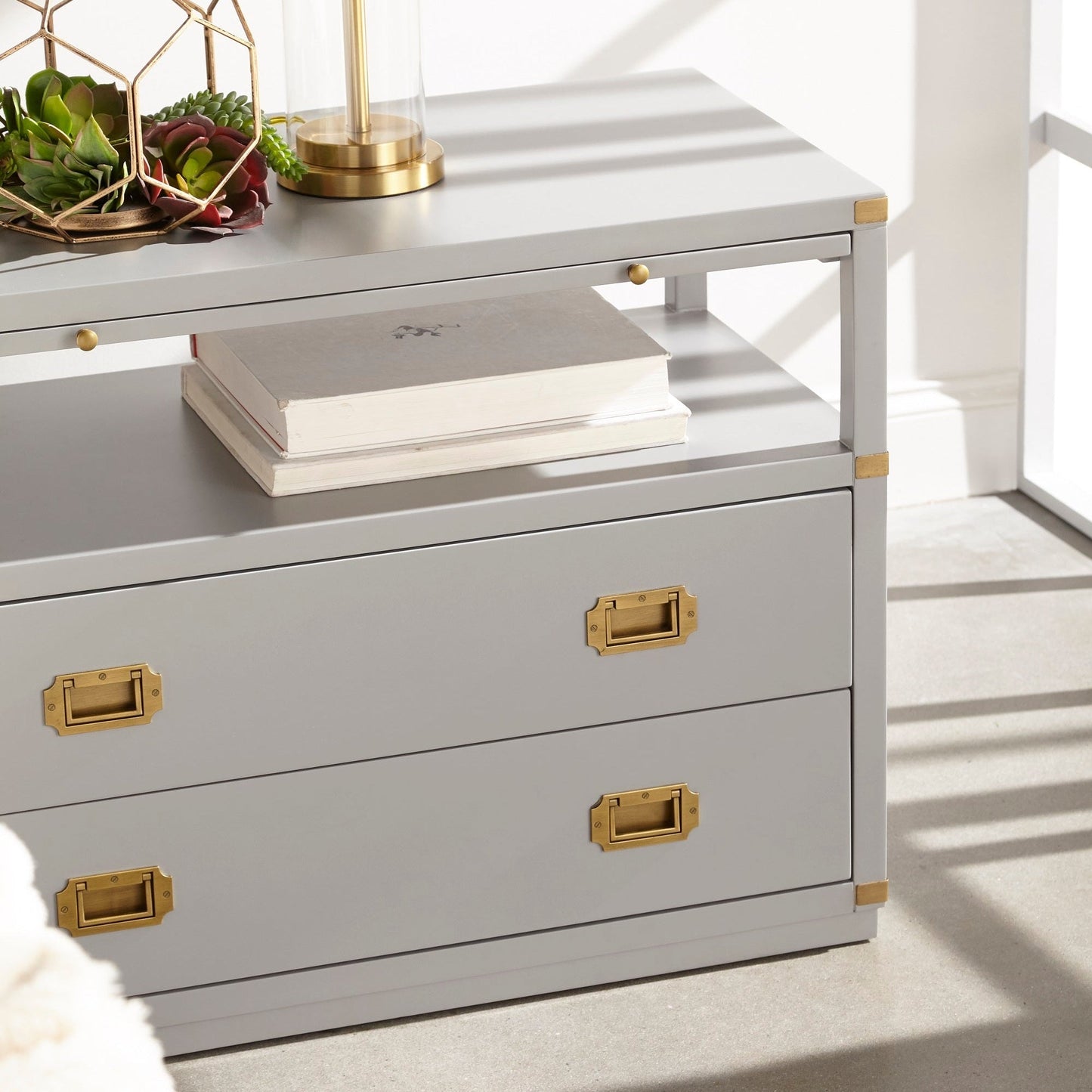 Table de chevet Bradley à 2 tiroirs