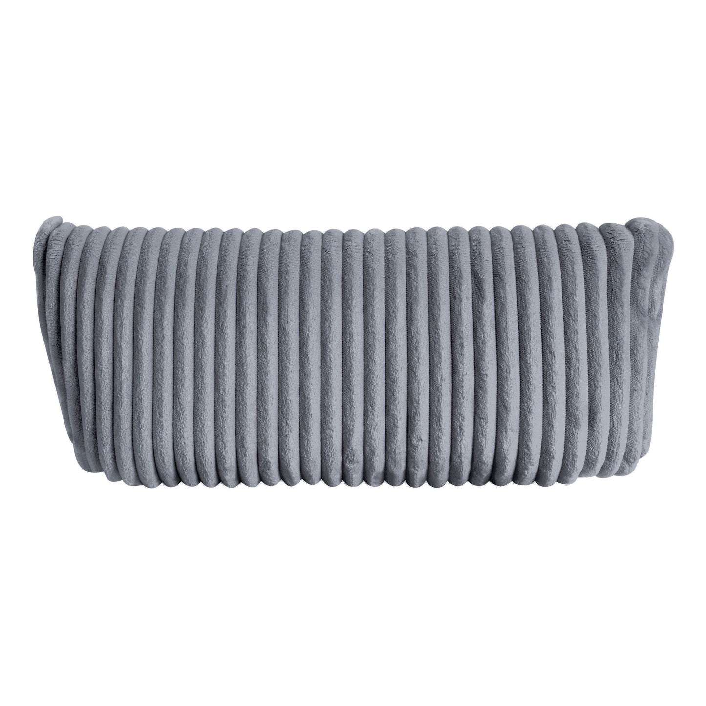 Fauteuil inclinable manuel pivotant en velours côtelé Braidy