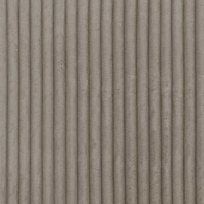 Fauteuil inclinable manuel pivotant en velours côtelé Braidy