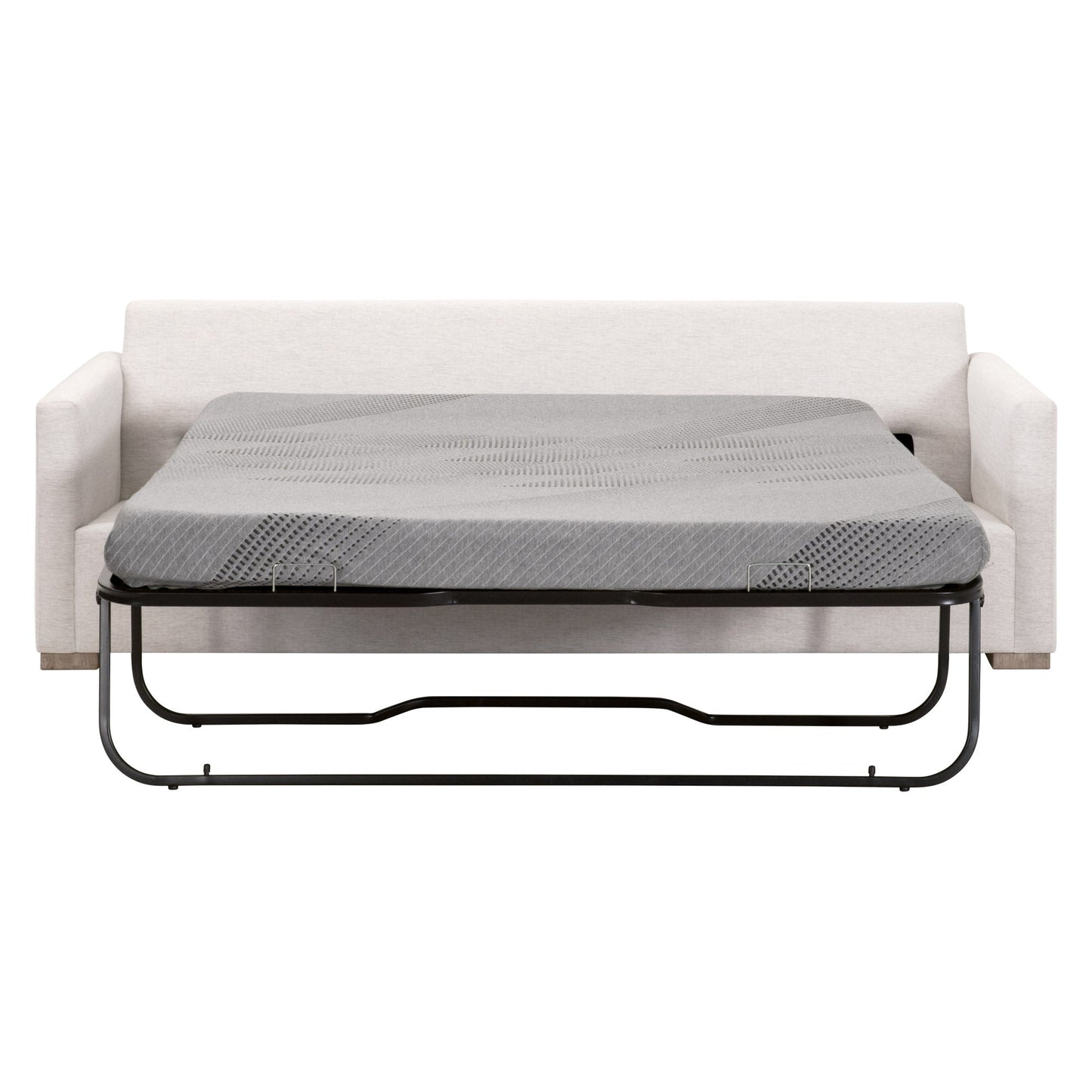 Canapé-lit queen-size Clara 86 à accoudoirs fins