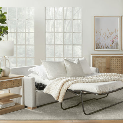 Canapé-lit queen-size Clara 86 à accoudoirs fins