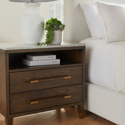 Table de chevet Cambria à 2 tiroirs