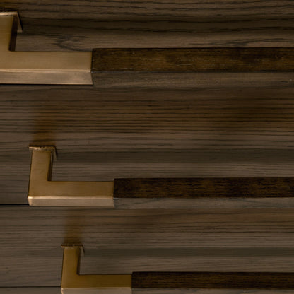 Commode double Cambria à 8 tiroirs