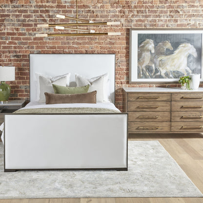 Commode double Cambria à 8 tiroirs