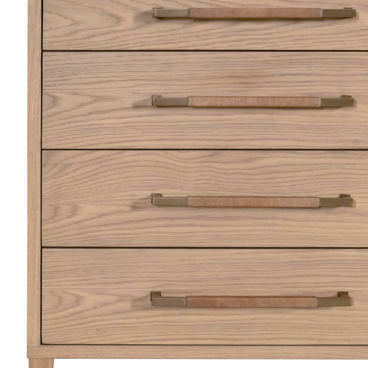 Commode double Cambria à 8 tiroirs