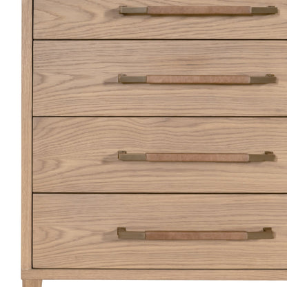 Commode double Cambria à 8 tiroirs