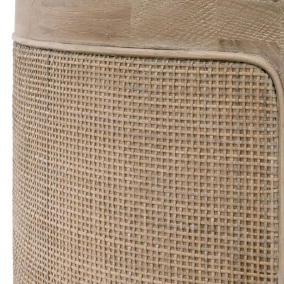 Table d'appoint en rotin