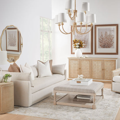 Table d'appoint en rotin