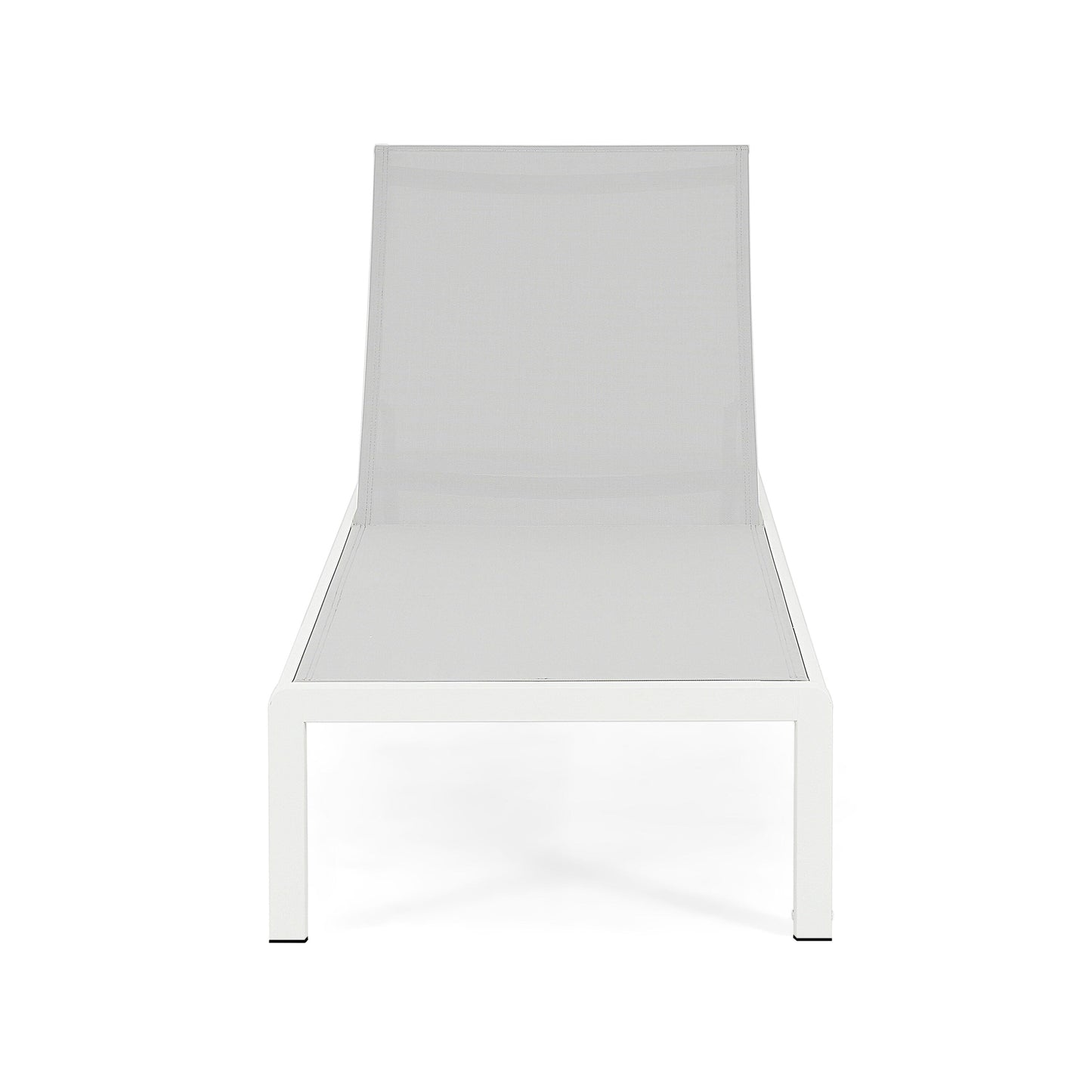 Chaise longue d'extérieur en aluminium Cape Coral (lot de 2) par Christopher Knight Home - 77,56 po x 25,20 po x 11,80 po