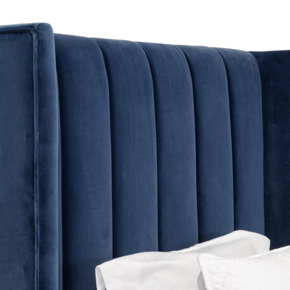 Lit simple Chandler - Bleu denim