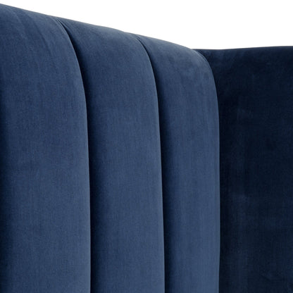 Lit simple Chandler - Bleu denim