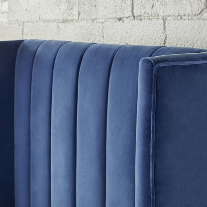 Lit simple Chandler - Bleu denim