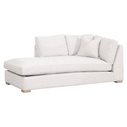 Chaise longue modulaire Clara orientée vers la gauche