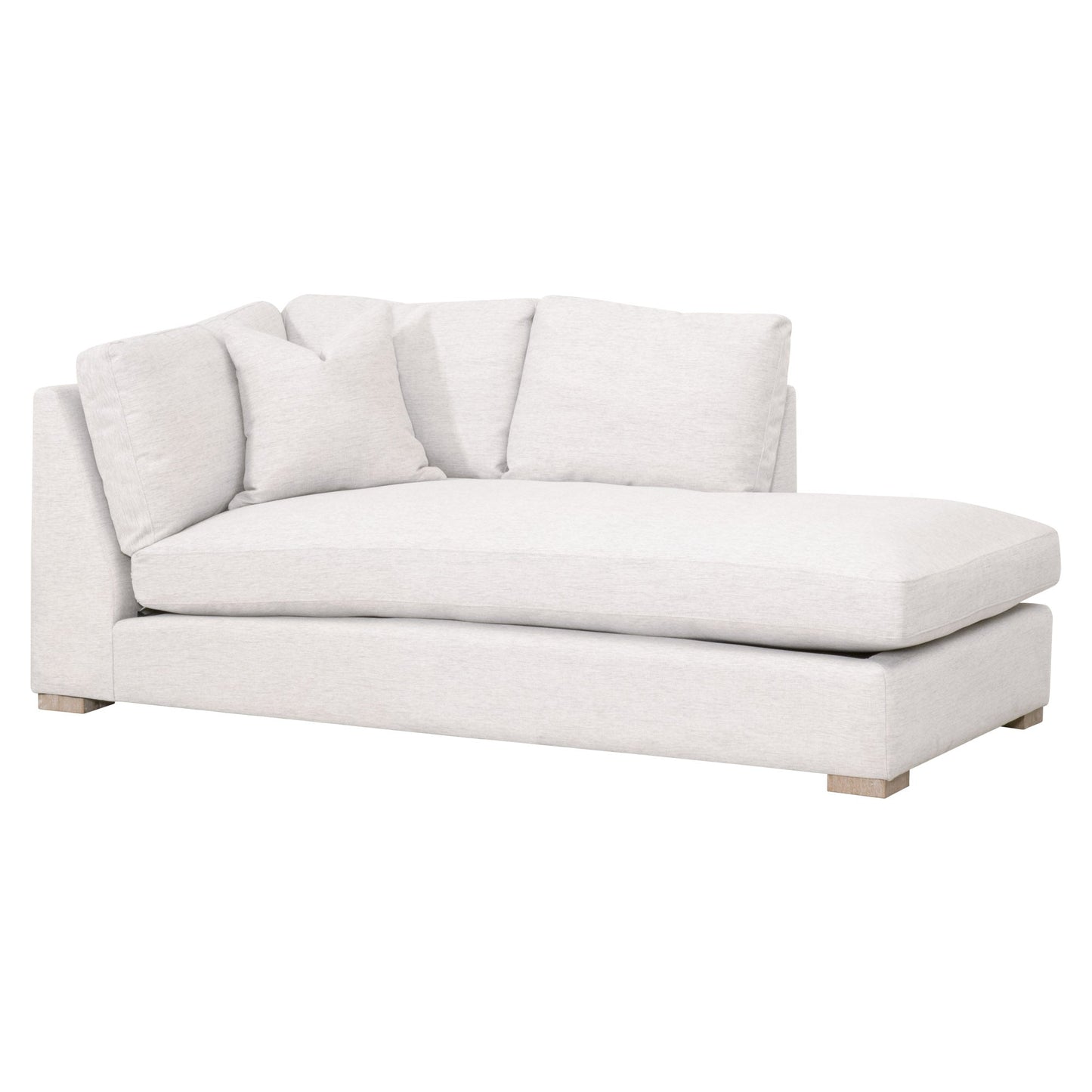 Chaise longue modulaire Clara orientée vers la droite