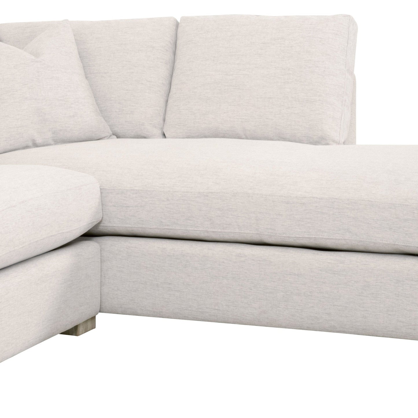 Chaise longue modulaire Clara orientée vers la droite