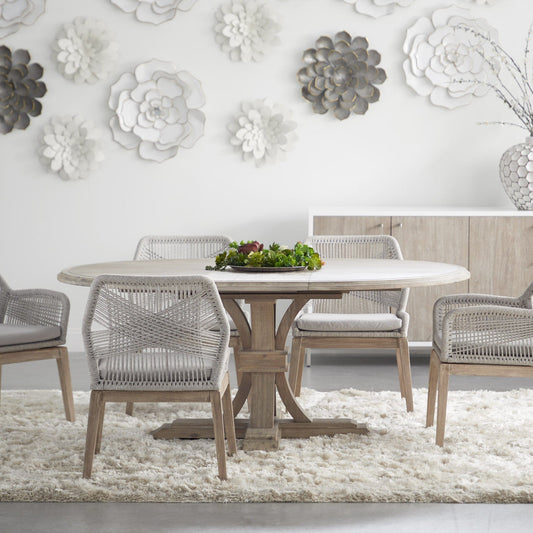 Table à manger ronde extensible Devon 54