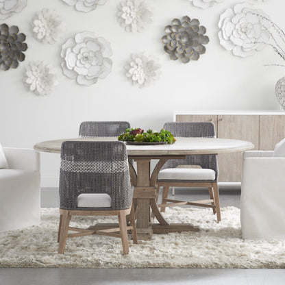 Table à manger ronde extensible Devon 54