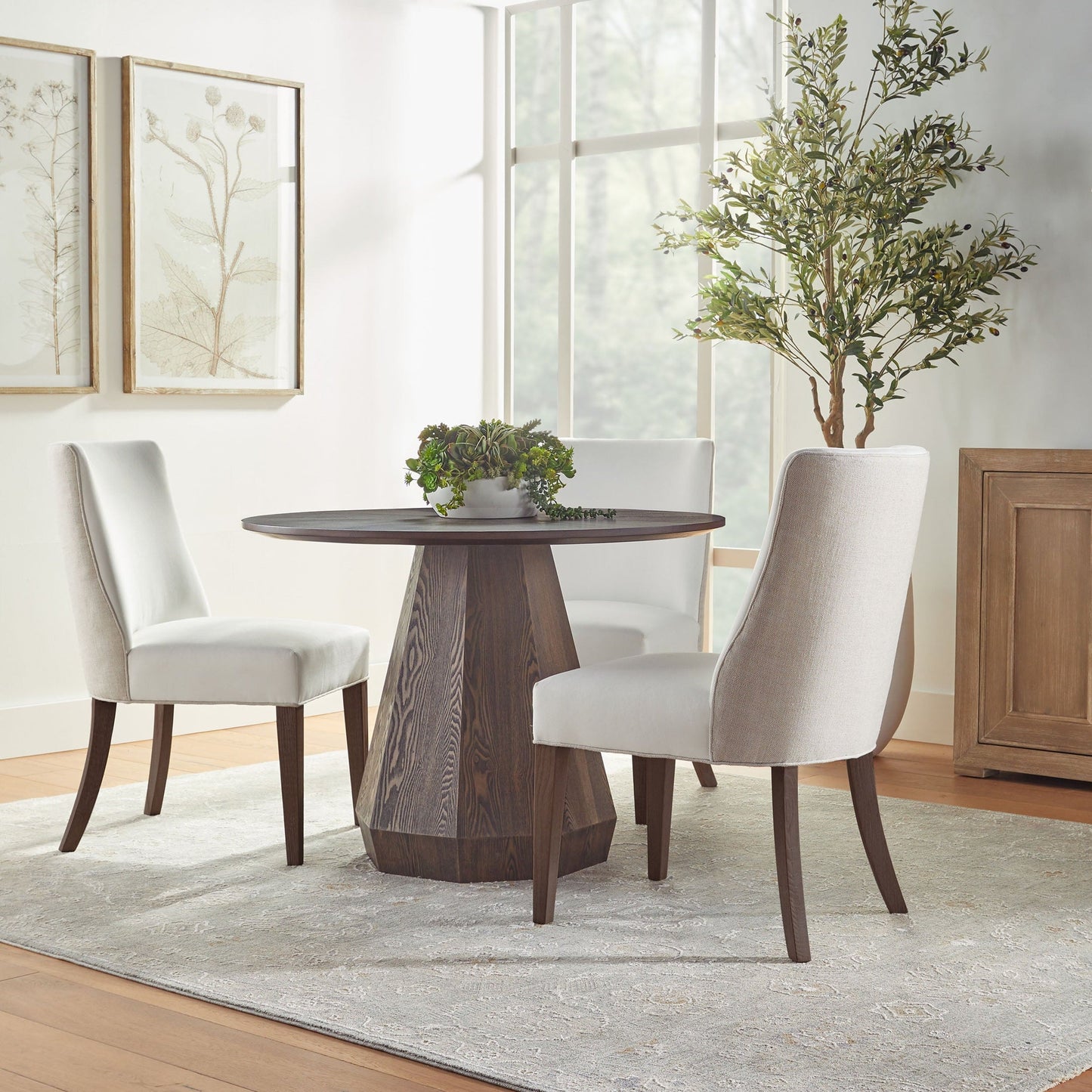 Chaise de salle à manger Duet, lot de 2