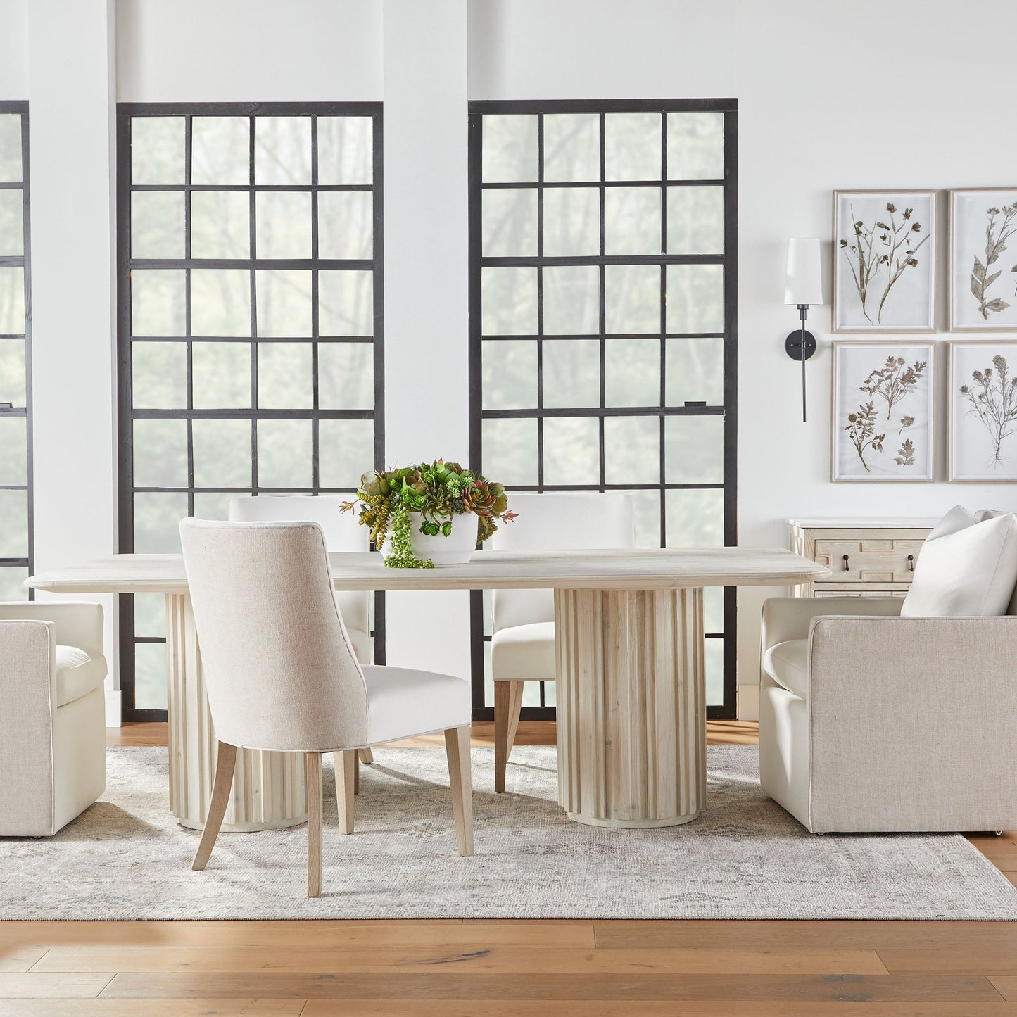 Chaise de salle à manger Duet, lot de 2