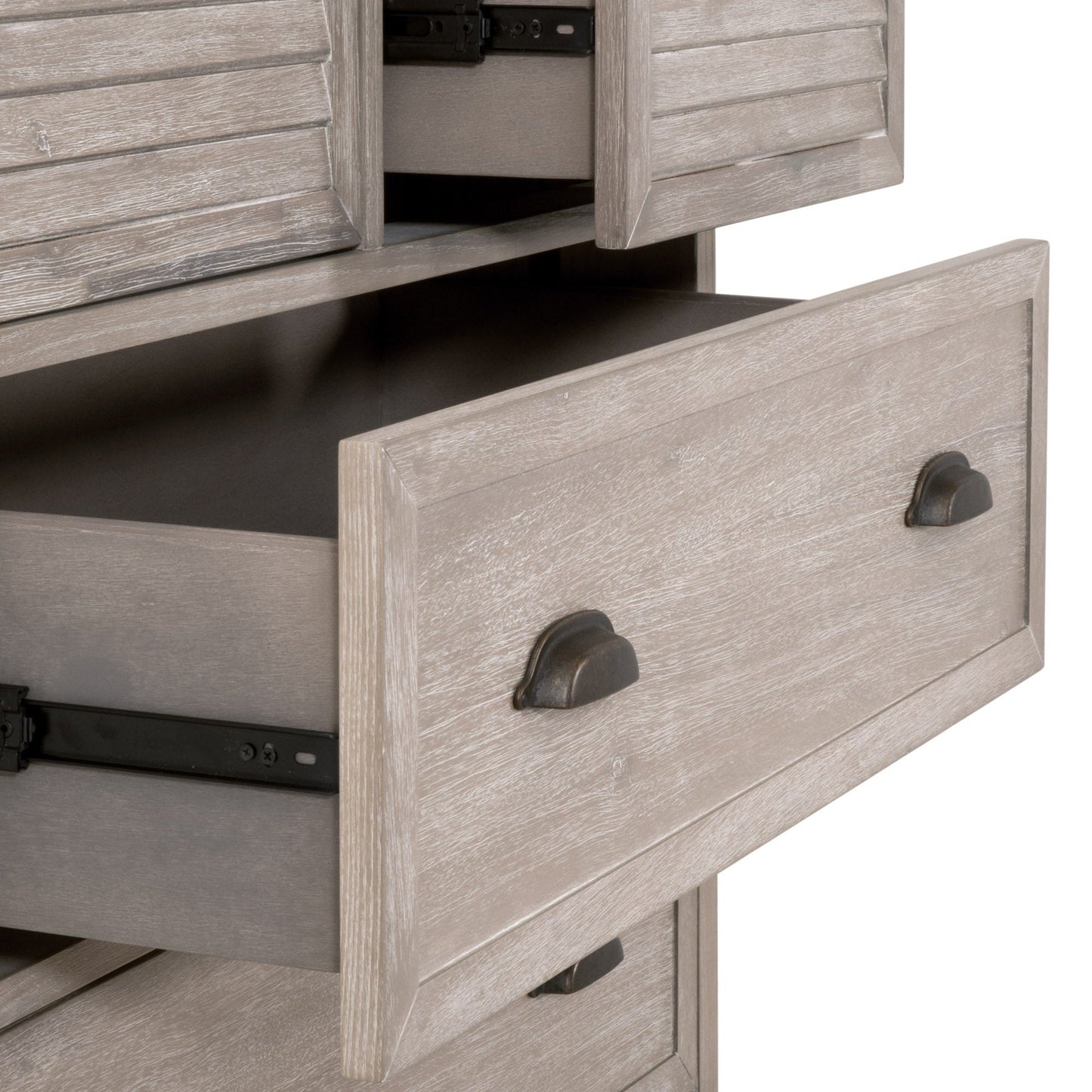 Commode haute à 5 tiroirs Eden