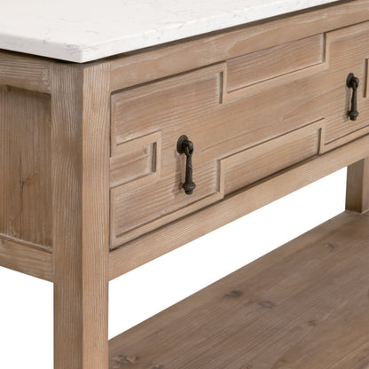 Console d'entrée à 2 tiroirs Emerie