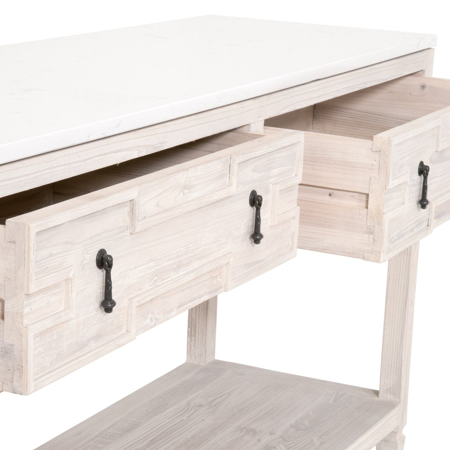 Console d'entrée à 2 tiroirs Emerie